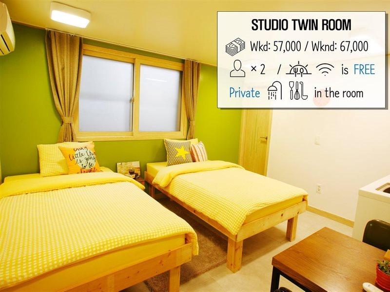 סיאול Lee & No Guesthouse Hongdae מראה חיצוני תמונה